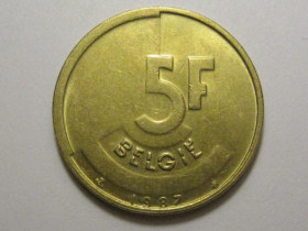 Бельгія Бельгия ^/--/^ Бельгия 5 франков 1987 года BELGI 3 /--/ П /--/ 724 ^_^^^ Бельгія 5 франків 1987 BELGI 3 /--/ П /--/ 724 - фото фото фото