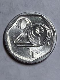 Чехія Чехия ^/--/^ Чехия 20 галлеров 1998 ^_^^^ Чехія 20 галлерів 1998 - фото фото фото