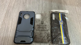 Навушники, гарнітури Наушники, гарнитуры ^/--/^ 50043 Чехлы разных марок телефонов 3 /--/ шт ^_^^^ 50043 Чехли різних марок телефонів 3 /--/ шт - фото фото фото