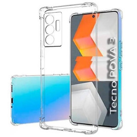 Чохли, бампера Чехлы, бампера ^/--/^ Чохол Fiji Proof для Tecno Pova 3 (LF /--/ 7 /--/ n) бампер з посиленими бортами Transparent ^_^^^ Чехол Fiji Proof для Tecno Pova 3 (LF /--/ 7 /--/ n) бампер с усиленными бортами Transparent - фото фото фото