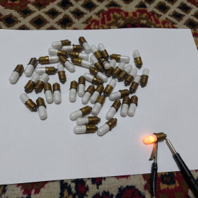 Радіолампи Радиолампы ^/--/^ Лампа индикаторная ТЛО-1-2, новые, одна партия, проверение+. Лот 1 шт! Смотрите фото/описание. Редкость. ^_^^^ Лампа індикаторна ТЛО-1-2, нові, одна партія, перевірення +. Лот 1 шт. Дивіться фото / опис. Рідкісність. - фото фото фото