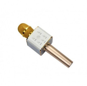 Мікрофони Микрофоны ^/--/^ Беспроводной микрофон караоке q /--/ 7, gold ^_^^^ Мікрофон караоке q /--/ 7, gold - фото фото фото