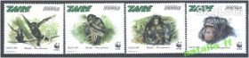 Фауна Фауна ^/--/^ Фауна . Заир 1997 г MNH - приматы ^_^^^ Заїр 1997 MNH - примати - фото фото фото