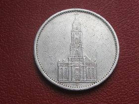 Германія (-) Германия (-) ^/--/^ Германия 5 Марок 1935 F, Кирха. ТРЕТИЙ РЕЙХ. СЕРЕБРО. Оригинал. Состояние!!! ^_^^^ Німеччина 5 Марок 1935 F, Кирха. Третій Рейх. СЕРЕБРО. Оригінал. Стан!!! - фото фото фото