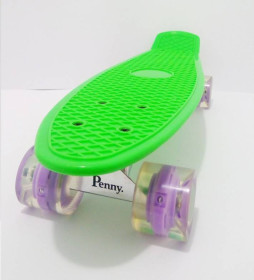 Дитячі ролики та скейти Детские ролики и скейты ^/--/^ Пенни борд Penny Classic 22&amp;quot; светящиеся Зеленый (2 /--/ T /--/ 2029) ^_^^^ Пенні борд Penny Classic 22&amp;quot; Зелений (2 /--/ T /--/ 2029) - фото фото фото