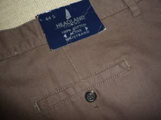 Штани Брюки ^/--/^ Большие оригинальные хлопковые брюки  &amp;quot;HEADLAND&amp;quot; Premium.  Стиль+Качество!  W /--/ 44 пояс-112-118 /--/ см.  Новые! ^_^^^ БРЮКИ &amp;quot; HEADLAND &amp;quot; р-44-XXXL пояс-112-118 /--/ см.ОРИГИНАЛ. - фото фото фото