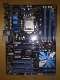 Материнські плати Материнские платы ^/--/^ Материнская плата Asus P /--/ 7 /--/ H /--/ 55 + Intel Core i /--/ 3 540 ^_^^^ Матерінська плата Asus P /--/ 7 /--/ H /--/ 55 + Intel Core i /--/ 3 540 - фото фото фото