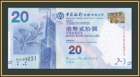 Інші Другие ^/--/^ Гонконг 20 долларов 2010 P-341  (341 /--/ a) UNC ^_^^^ Гонконг 20 доларів 2010 P-341 (341 /--/ a) UNC - фото фото фото
