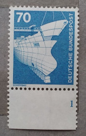 Транспорт Транспорт ^/--/^ Германия 1975 г - Судостроение ^_^^^ Німеччина 1975 р. - Суднобудування - фото фото фото