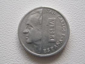 Іспанія Испания ^/--/^ Испания 1 песета 1990 года 22532 ^_^^^ Іспанія 1 песета 1990 22532 - фото фото фото