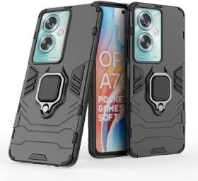 Чохли, бампера Чехлы, бампера ^/--/^ Чохол Fiji Ring для Oppo A /--/ 79 5 /--/ G (CPH /--/ 2553 / CPH /--/ 2557) броньований бампер з кільцем підставкою чорний ^_^^^ Чехол Fiji Ring для Oppo A /--/ 79 5 /--/ G (CPH /--/ 2553/CPH /--/ 2557) бронирован бампер с кольцом подставкой черный - фото фото фото