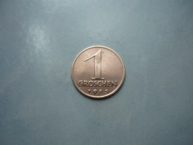 Австрія Австрия ^/--/^ Австрия 1 грош 1925  зл/10 /--/ а /--/ 01 ^_^^^ Австрія 1 грош 1925 зл/10 /--/ а /--/ 01 - фото фото фото