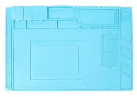 Інше Другое ^/--/^ Коврик для рабочего стола   (450 х 300) Blue, антистатический, термостойкий ^_^^^ Килимок для робочого столу (450 х 300) Blue, антистатичний, термостійкий - фото фото фото