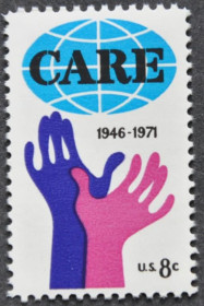 Інше Другое ^/--/^ США Международная организация СARE 1971 Sc.1439 ^_^^^ США Міжнародна організація СARE 1971 Sc.1439 - фото фото фото