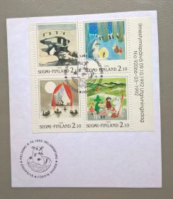 Скандинавія Скандинавия ^/--/^ Финляндия 1992 -  fdc ^_^^^ Фінляндія 1992 — FDC - фото фото фото