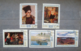 СРСР - СССР - ^/--/^ ЖИВОПИСЬ БЕЛОРУССИИ  = СССР - СРСР = 1983 р. =  гаш. &amp; ^_^^^ Живопис Білорусії = СРСР - СРСР = 1983 р. = гаш. &amp; - фото фото фото