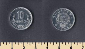 Албанія Албания ^/--/^ Албания 10 киндарка 1988 ^_^^^ Албанія 10 Кіндарка 1988 - фото фото фото