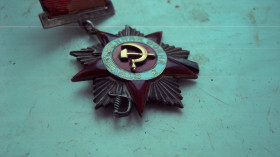 СРСР СССР ^/--/^ Орден Отечественной войны N 2986,на подвеске,СМЕРШ ^_^^^ Орден Вітчизняної війни N 2986, на підвісці, СМЕРШ - фото фото фото