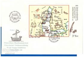 Тематичні колекції Тематические коллекции ^/--/^ Флот.  Финляндия 1985 г - КПД - СГ - парусник - 2 /--/ а скана ^_^^^ Флот. Фінляндія 1985 р - ККД - СГ - вітрильник - 2 /--/ а скана - фото фото фото