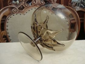 Кухонне начиння, посуд, столове срібло Кухонная утварь, посуда, столовое серебро ^/--/^ Ваза - Фруктовница Цветной Хрусталь Богемия Чехословакия ^_^^^ Ваза - Фруктовниця Кольорової Хрусталь Богемія Чехословаччина - фото фото фото