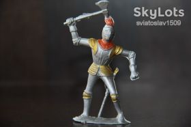 Фігурки, солдатики Фигурки, солдатики ^/--/^ рыцарь с топором KOHO Domplast ФРГ 65-70 /--/ мм ^_^^^ лицар з сокирою KOHO Domplast ФРН 65-70 мм - фото фото фото