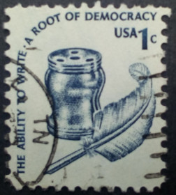 Північна Америка Северная Америка ^/--/^ США 1977 Стандарт, 1 /--/ с, гашеная ^_^^^ 1977 — Стандарт, 1 /--/ с, гашена - фото фото фото
