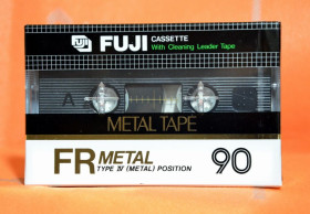 Касети Кассеты ^/--/^ Аудио кассета FUJI FR metal 90 Япония 1982 TYPE IV  запечатана ^_^^^ Аудіо касету FUJI FR metal 90 Японія 1982 TYPE IV запечатана - фото фото фото