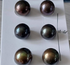 Перли Жемчуг ^/--/^ Жемчуг  пара 11 - 12 mm не просверлена ^_^^^ Жемчуг пара 11 - 12 mm не просвердлена - фото фото фото
