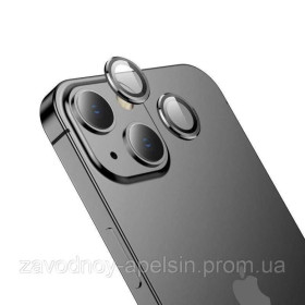 Плівки для екранів Пленки для экранов ^/--/^ Защитное стекло на камеру iPhone 15 (рамка металл) ^_^^^ Захисне скло на камеру iPhone 15 (рамка метал) - фото фото фото