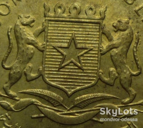 Сомалі Сомали ^/--/^ Сомали 5 центов   (чентезимо) 1967 sk/12,85 ^_^^^ Сомалі 5 центів (чентезімо) 1967 sk/12,85 - фото фото фото
