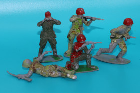 Фігурки, солдатики Фигурки, солдатики ^/--/^ радянські  солдати РККА Airfix 54 /--/ мм ДРУГА СВІТОВА війна - фото фото фото