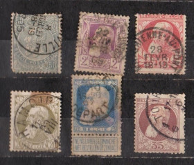 Бенілюкс Бенилюкс ^/--/^ СТАНДАРТ - Король Леопольд II = 1904, 1905 р. = БЕЛЬГІЯ = гаш. ^_^^^ СТАНДАРТ - Король Леопольд II = 1904, 1905 г. = БЕЛЬГИЯ = гаш. - фото фото фото
