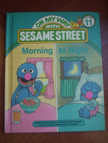 Видання - р. Издания - гг. ^/--/^ On my Way with Sesame Street. Morning to Night . Том 11  Англійська для дітей 1989 42 ст. ^_^^^ On my Way with Sesame Street Morning to Night. Том 11 Английский для детей 1989 42 ст. - фото фото фото