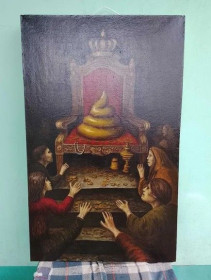 Картини, Гравюри, Живопис та Графіка Картины, Гравюры, Живопись и Графика ^/--/^ Авторская картина &amp;quot;Живущие илюзиями&amp;quot;. Холст 50 /--/ х /--/ 80. Акрил. ^_^^^ Авторська картина &amp;quot;Живучі ілюзіями &amp;quot; Холст 50 /--/ х /--/ 80. Акрил. - фото фото фото