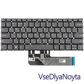 Клавіатури Клавиатуры ^/--/^ Клавиатура для ноутбука LENOVO (ThinkBook: 13 /--/ s, 14 /--/ s) rus,dark gray, без  фрейма, подсветка клавиш ^_^^^ Клавіатура для ноутбука LENOVO (ThinkBook: 13 /--/ s, 14 /--/ s) rus,dark gray, без фрейму, підсвічування клавіш - фото фото фото