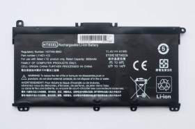 Акумулятори Аккумуляторы ^/--/^ Батарея для ноутбука HP HT /--/ 03 /--/ XL, 3600 /--/ mAh (41 /--/ Wh), 3 /--/ cell, 11.4 /--/ V, Li-ion, черная - фото фото фото