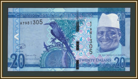 Гамбія Гамбия ^/--/^ Гамбия 20 даласи 2015 P-33  (33 /--/ a) UNC ^_^^^ Гамбія 20 даласі 2015 P-33 (33 /--/ a) UNC - фото фото фото