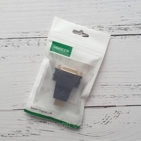 Інше Другое ^/--/^ Адаптер перехідник Ugreen HDMI to DVI (24+5) 20123 / HDMI Male to DVI Female Adapter Чорний ^_^^^ Адаптер переходник Ugreen HDMI to DVI (24+5) 20123 / HDMI Male to DVI Female Adapter Черный - фото фото фото