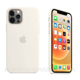 Чохли, бампера Чехлы, бампера ^/--/^ IPhone 12 Pro Max Чохол Silicone Case + MagSafe (white) - фото фото фото