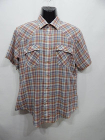 Сорочки Рубашки ^/--/^ Мужская рубашка с короткимрукавом Levis р.50 044 /--/ ДРБУ  (только в указанном размере, только 1 шт) ^_^^^ Чоловіча сорочка з короткимрукавом Levis р.50 044 /--/ ДРБУ (тільки в зазначеному розмірі, тільки 1 шт) - фото фото фото