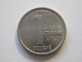 Бельгія Бельгия ^/--/^ Бельгия 1 франк 1994 года BELGI 33072 ^_^^^ Бельгія 1 франк 1994 року BELGI 33072 - фото фото фото