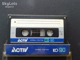 Касети Кассеты ^/--/^ Аудиокассеты ACTIV KO 90 ^_^^^ Аудіокасети ACTIV KO 90 - фото фото фото