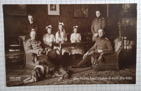 Іноземні Иностранные ^/--/^ Поштова картка Фрідріх Август Саксонський 1914 Німеччина uS /--/ 10 ^_^^^ Почтовая карточка Фридрих Август Саксонский 1914 Германия uS /--/ 10 - фото фото фото