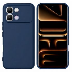 Чохли, бампера Чехлы, бампера ^/--/^ Чохол Fiji Full Soft Premium для Infinix Note Edge (X /--/ 6887) протиударний бампер з мікрофіброю Dark Bl - фото фото фото