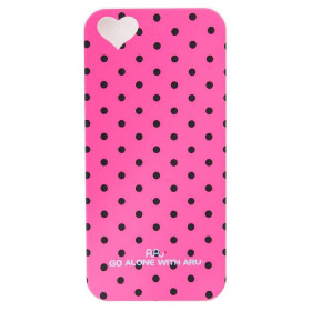 Чохли, сумки Чехлы, сумки ^/--/^ Чехол ARU для iPhone 5/5 /--/ S/5 /--/ SE Cutie Dots Pink ^_^^^ ARU для iPhone 5/5 /--/ S/5 /--/ SE Cutie Dots Pink - фото фото фото