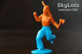 Фігурки, солдатики Фигурки, солдатики ^/--/^ своппет индеец Domplast Manurba ФРГ 60-65 /--/ мм ^_^^^ Індіанець Domplast Manurba ФРН 60-65 мм - фото фото фото