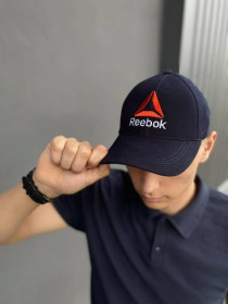 Літні головні убори Летние головные уборы ^/--/^ Кепка мужская Reebok темно-синяя ^_^^^ Кепка чоловіча Reebok темно-синя - фото фото фото