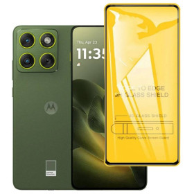 Чохли, бампера Чехлы, бампера ^/--/^ Захисне скло TDG 9 /--/ D для Motorola Edge 70 повна проклейка чорний ^_^^^ Защитное стекло TDG 9 /--/ D для Motorola Edge 70 полная проклейка черный - фото фото фото