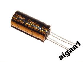 Конденсатори Конденсаторы ^/--/^ Конденсатор компьютерный 4700 mF 10 /--/ V 4700 мкФ 10 /--/ В CapXon Корея ^_^^^ Конденсатор комп'ютерний 4700 mF 10 /--/ V 4700 мкФ 10 /--/ В CapXon Корея - фото фото фото