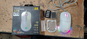 Миші Мыши ^/--/^ Игровая оптическая мышь 2 /--/ E Gaming HyperDrive Lite 2 /--/ E-MGHDL-WT USB № 23050727 ^_^^^ Ігрова оптична миша 2 /--/ E Gaming HyperDrive Lite 2 /--/ E-MGHDL-WT USB No 23050727 - фото фото фото